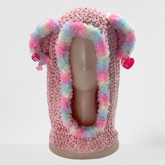 Fairy, Hand Crocheted hoodie hat